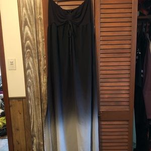 Raviya ombré swimsuit coverup